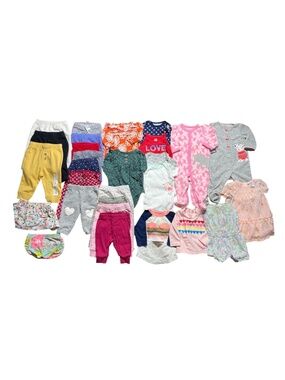 Carter's Baby Girl Clothing Bundle Lot Size 3 Months  All seasons Clothes